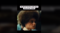 Black Panthers Discussing Natural Hair in the '60s 