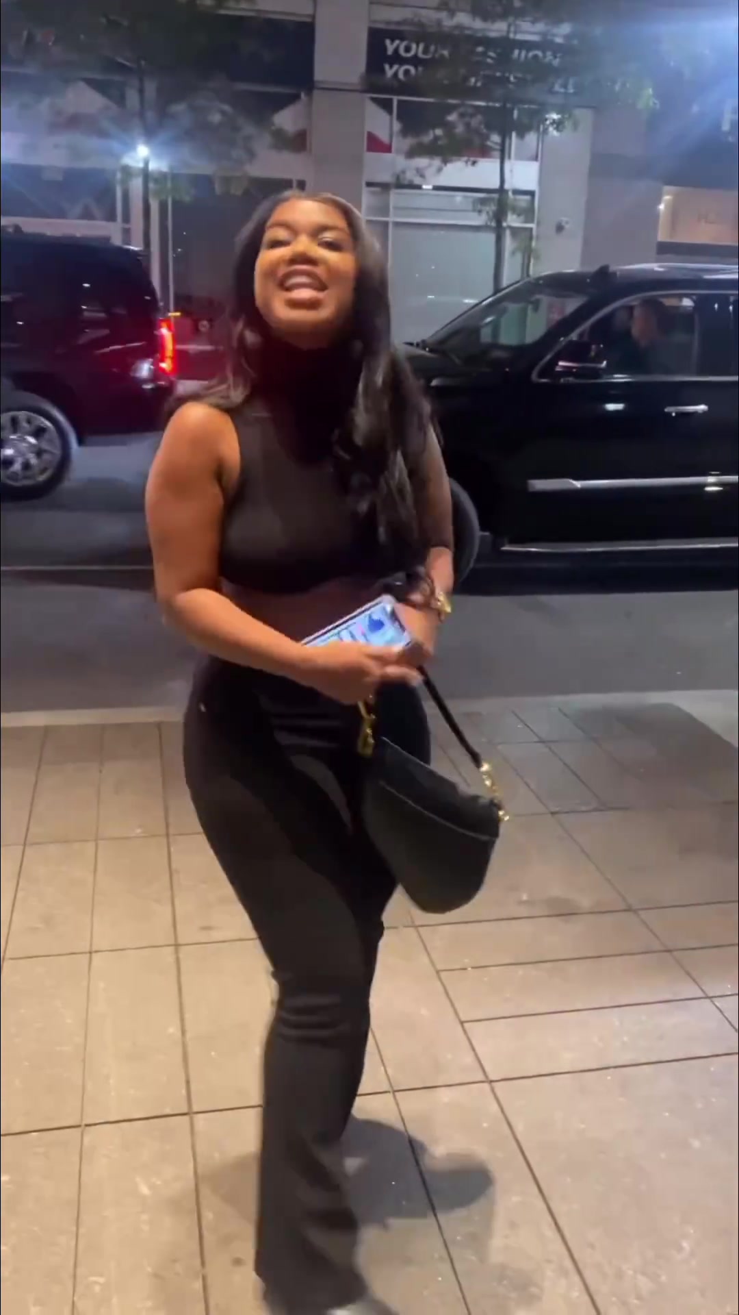 Black Women Magic: Strutting down the street.