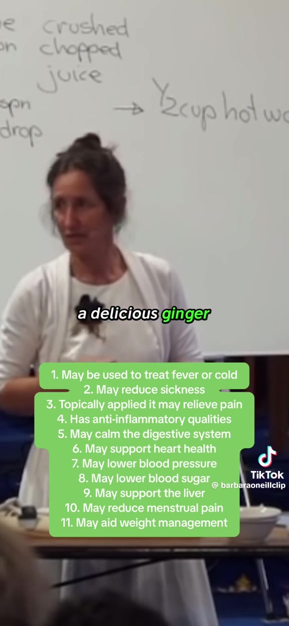 Ginger is a mericle.