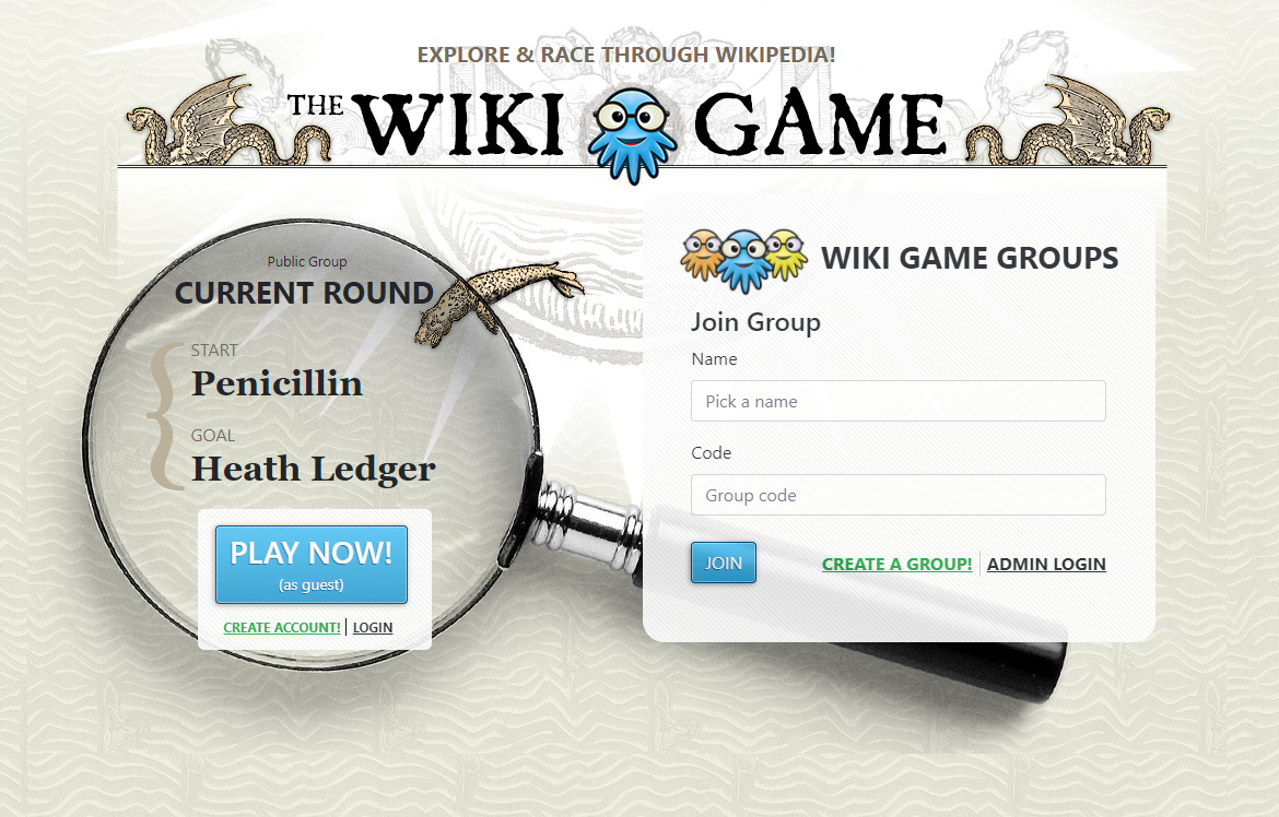 Wiki+Game