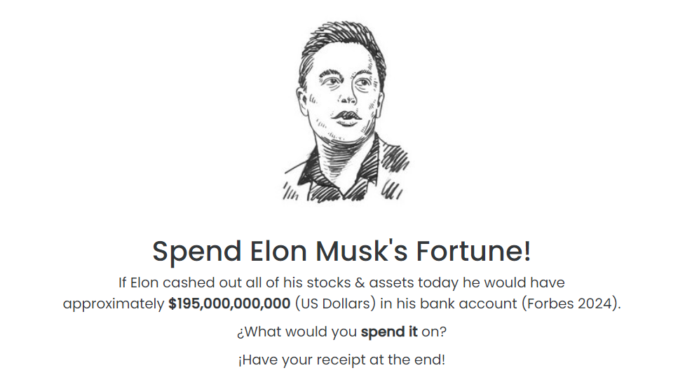 Spend+Elons+Fortune