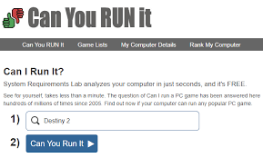 Can You RUN It | Can I Run It | Can My PC Run It