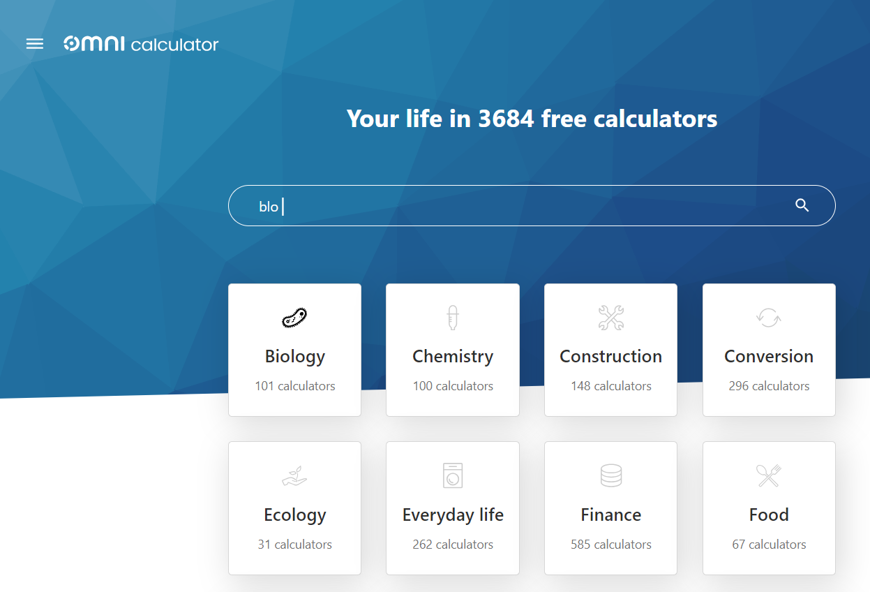 Omni Calculator